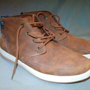Bass Suede w/denim accent shoe/boot for men size 11